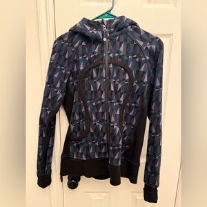 Lululemon Scuba Hoodie in Stained Glass Love Nightfall